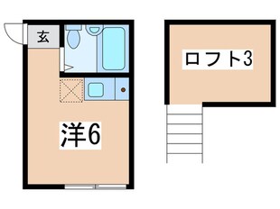 ハーモニーハイツ屏風浦の物件間取画像